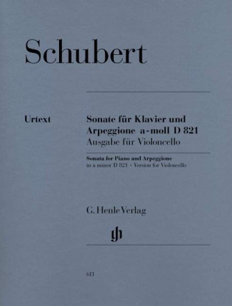 Arpeggione-Sonate a-Moll D821 f�r Violoncello und Klavier