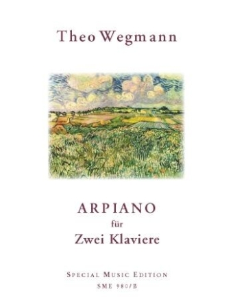 Arpiano f�r 2 Klaviere Partitur