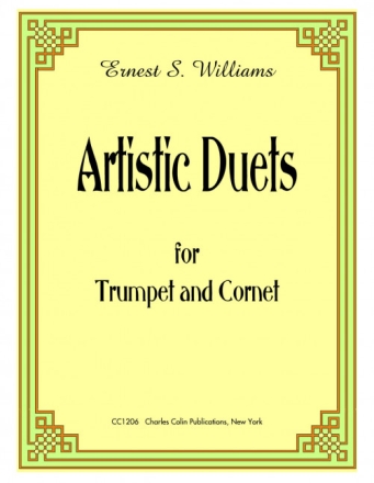 Artistic Duets for trumpet and cornet score