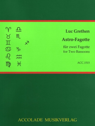 Astro-Fagotte f�r 2 Fagotte 2 Spielpartituren