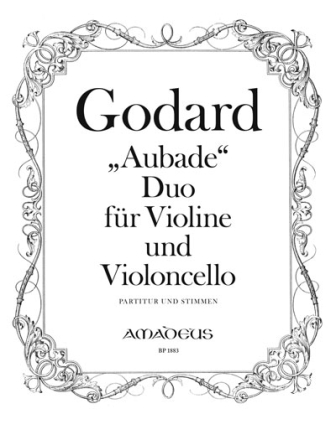 Aubade f�r Violine und Violoncello Partitur und Stimmen