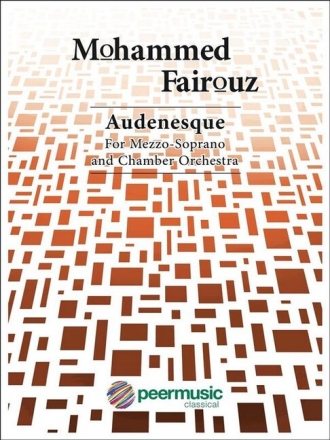 Audenesque for mezzo soprano and chamber orchestra score