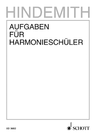 Aufgaben f�r Harmoniesch�ler Teil 1