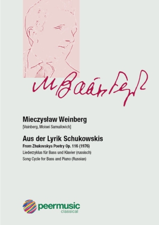 Aus der Lyrik Schukowski op.116 f�r Bass und Klavier (kyr)