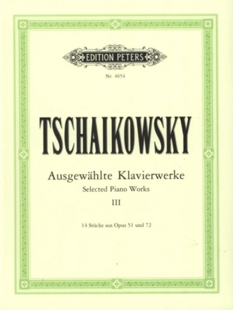 Ausgew�hlte Klavierwerke Band 3 f�r Klavier