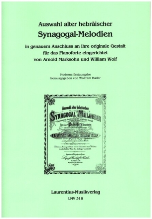 Auswahl alter hebr�ischer Synagogal-Melodien f�r Klavier