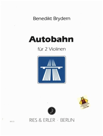 Autobahn f�r 2 Violinen Spielpartitur