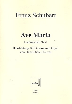 Ave Maria f�r Gesang und Orgel (lat)