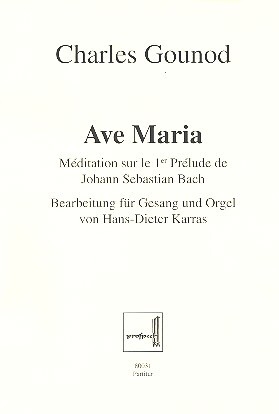 Ave Maria f�r Gesang und Orgel