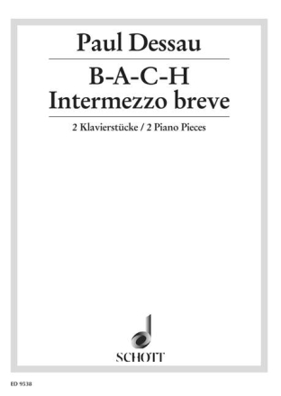 B-A-C-H Intermezzo breve f�r Klavier