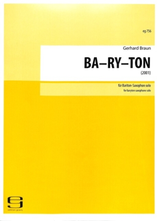 Ba-Ry-Ton f�r Baritonsaxophon