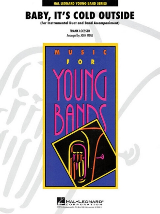 Baby, It's Cold Outside for Concert Band/Harmonie score and parts