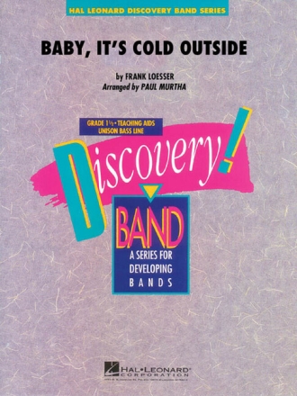 Baby it's cold outside for concert band score and parts