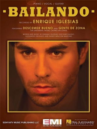 Bailando for piano/vocal/guitar Einzelausgabe