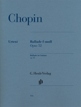 Ballade f-Moll op.52 f�r Klavier