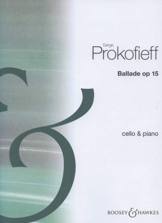 Ballade op. 15 f�r Violoncello und Klavier