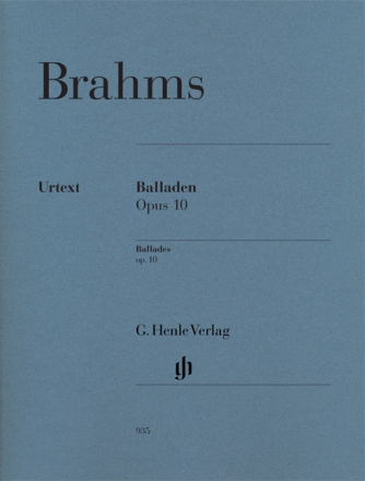 Balladen op.10 f�r Klavier