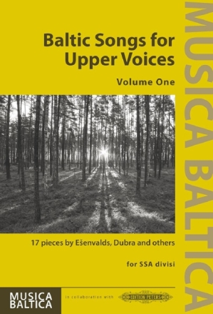 Baltic Songs for upper Voices vol.1 for female chorus (some with accompaniment) score