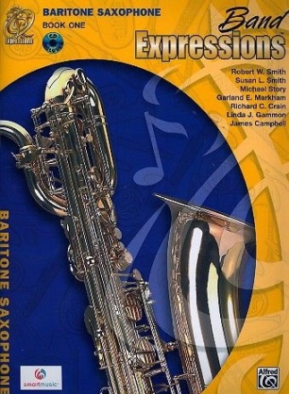 Band Expressions vol.1 (+CD): for bariton saxophone