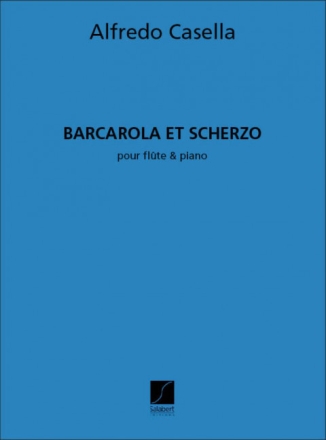 Barcarola et Scherzo pour FLUTE ET PIANO