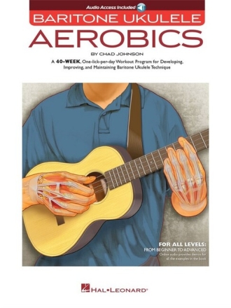 Baritone Ukulele Aerobics (+Online Access) for baritone ukulele