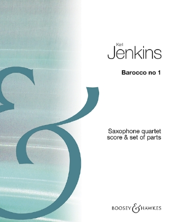 Barocco No.1 f�r Saxophonquartett (SATB) Partitur und Stimmen