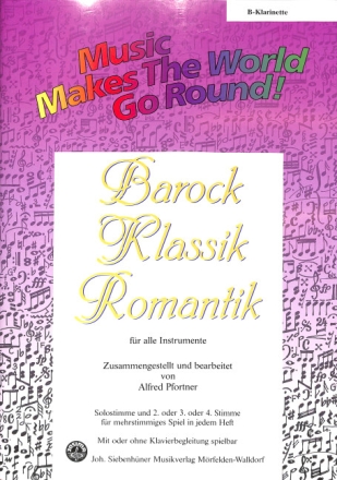 Barock Klassik Romantik f�r flexibles Ensemble Klarinette