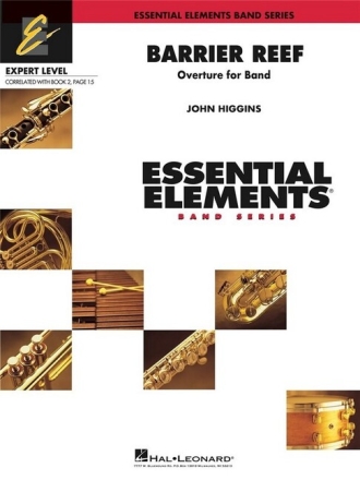 Barrier Reef (Overture) for concert band score and parts
