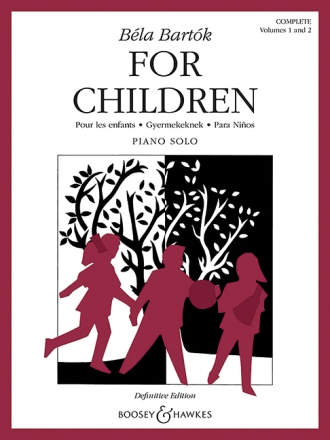 Bart�k, B�la, For Children Volumes 1 and 2 (complete) f�r Klavier