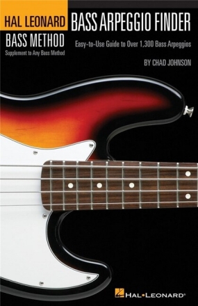 Bass Arpeggio Finder Din A5: for bass guitar