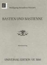 Bastien und Bastienne Klavierauszug (dt)