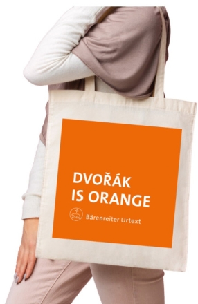 Baumwolltasche 'Dvorak is Orange'