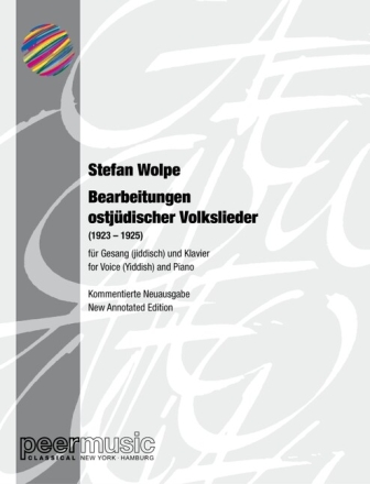 Bearbeitungen ostj�discher Volkslieder op.14 f�r Gesang (jiddisch) und Klavier