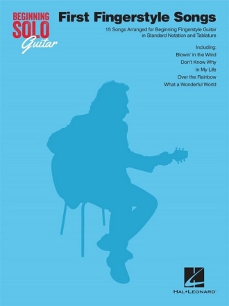 Beginning solo Guitar - First Fingerstyle Songs: for guitar/tab