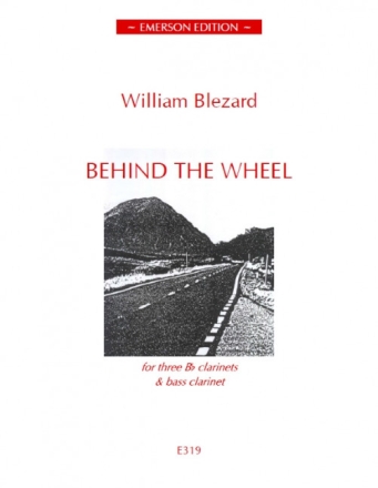 Behind the Wheel for 3 clarinets and bass clarinet score and parts