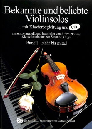 Bekannte und beliebte Violinsolos Band 1 (+CD) f�r Violine mit Klavierbegleitung