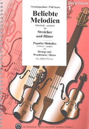 Beliebte Melodien Stufe 1 f�r flexibles Ensemble Partitur