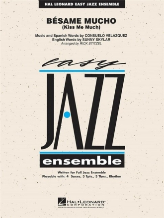 Besame Mucho for jazz ensemble score