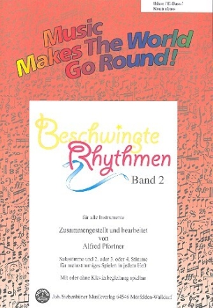 Beschwingte Rhythmen Band 2 f�r flexibles Ensemble Bass/E-Bass/Kontrabass