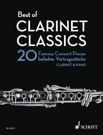 Best of Clarinet Classics for clarinet and piano