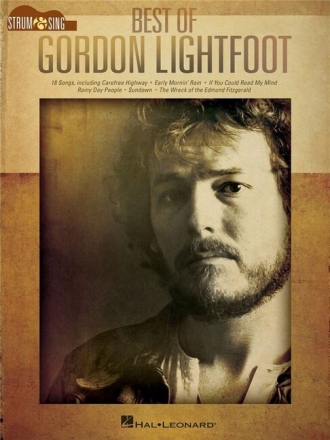 Best of Gordon Lightfoot for vocal and guitar