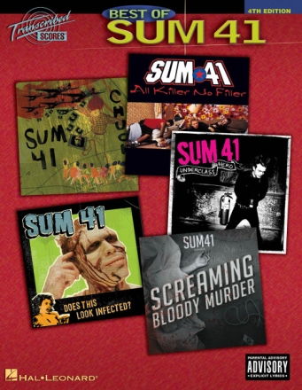Best of Sum 41 transcribed scores Songbook (4th edition)