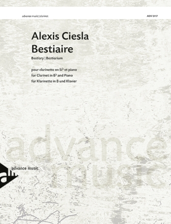 Bestiaire f�r Klarinette und Klavier