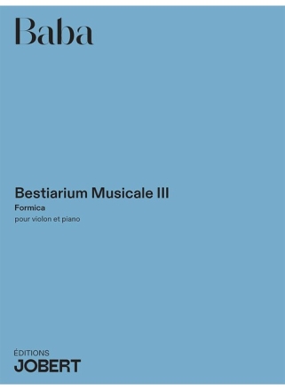 Bestiarium Musicale III violon et piano