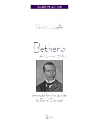 Bethena for flute, oboe, clarinet, horn and bassoon score and parts