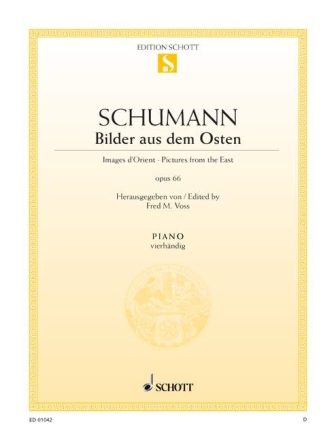 Bilder aus dem Osten op.66 f�r Klavier zu 4 H�nden
