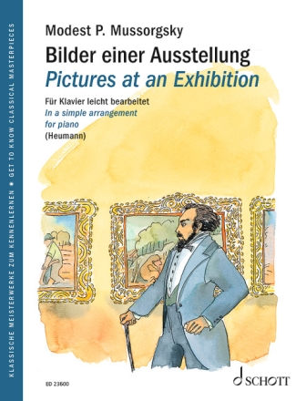 Bilder einer Ausstellung (Pictures at an exhibition) f�r Klavier leicht bearbeitet