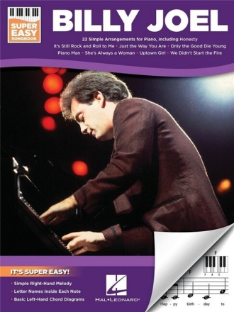 Billy Joel - Super Easy Songbook for piano songbook
