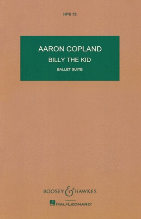 Billy the Kid HPS 72 f�r Orchester Studienpartitur