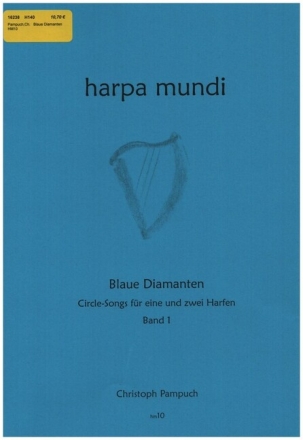 Blaue Diamanten - Circle Songs Band 1 f�r 1-2 Harfen Spielpartitur